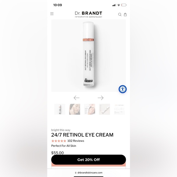 Dr.Brandt 24/7 Retinol eye cream - Picture 7 of 8